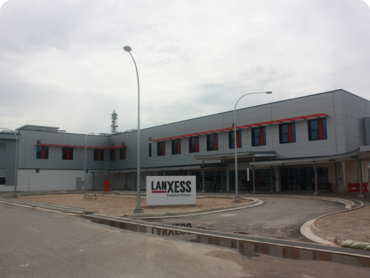 Lanxess Plant and office